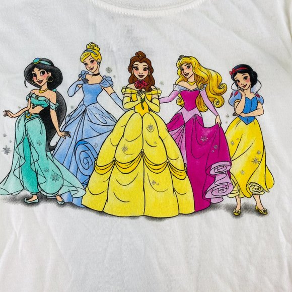 S/2 Disney Princess Frozen T-Shirts Girls 5T - Picture 4 of 5